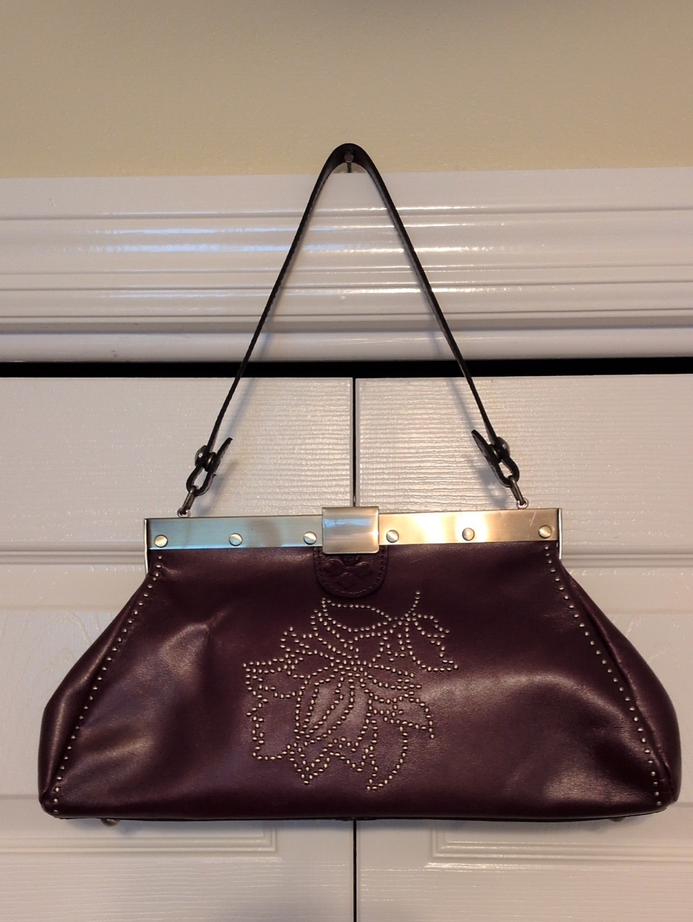 Patricia Nash Floral Studded Satchel